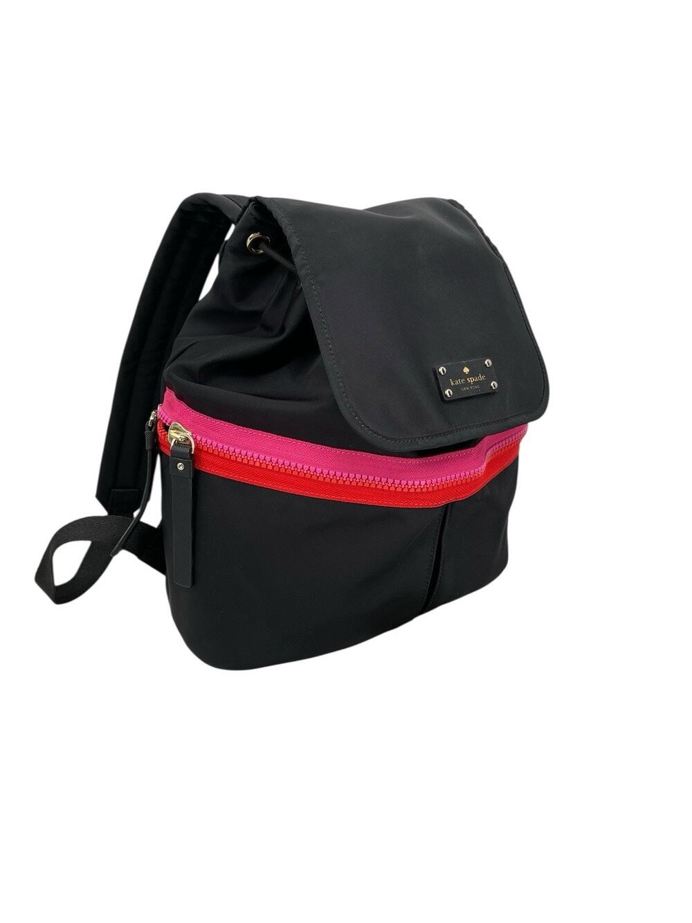 Kate Spade Matty Clark Court Backpack Black Nylon